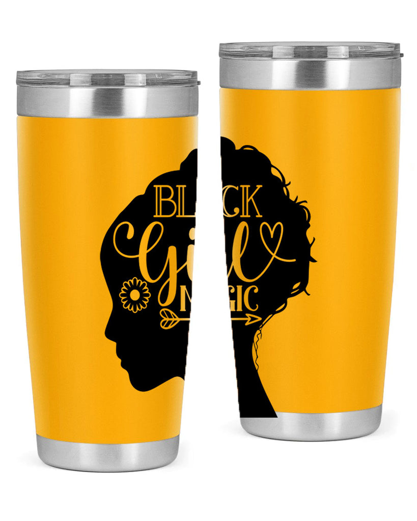 Black girl magic Style 59#- women-girls- Tumbler