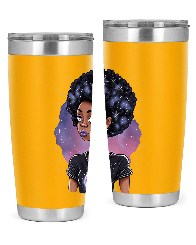 Sparkling Black Girl Design 11#- women-girls- Tumbler