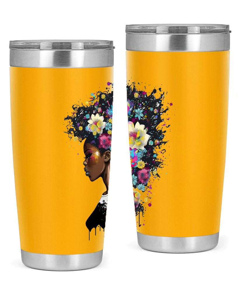 Sparkling Black Girl Design 2#- women-girls- Tumbler