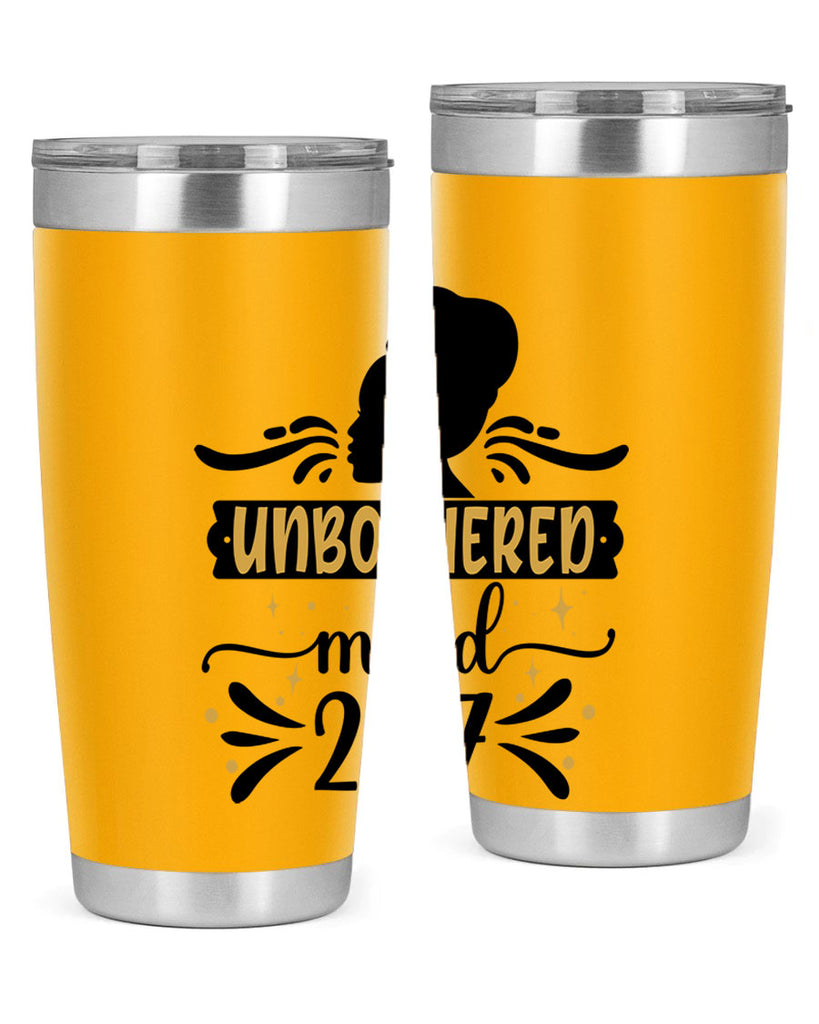 Unbothered mood Style 2#- women-girls- Tumbler