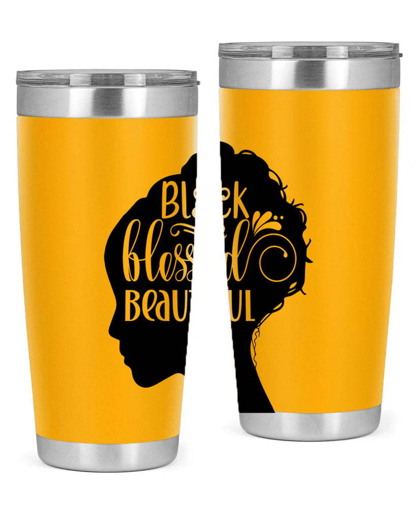 black blessed beautiful Style 62#- women-girls- Tumbler