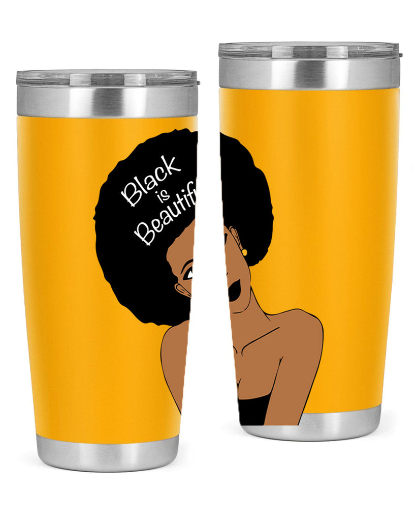 black is beautiful 13#- women-girls- Tumbler