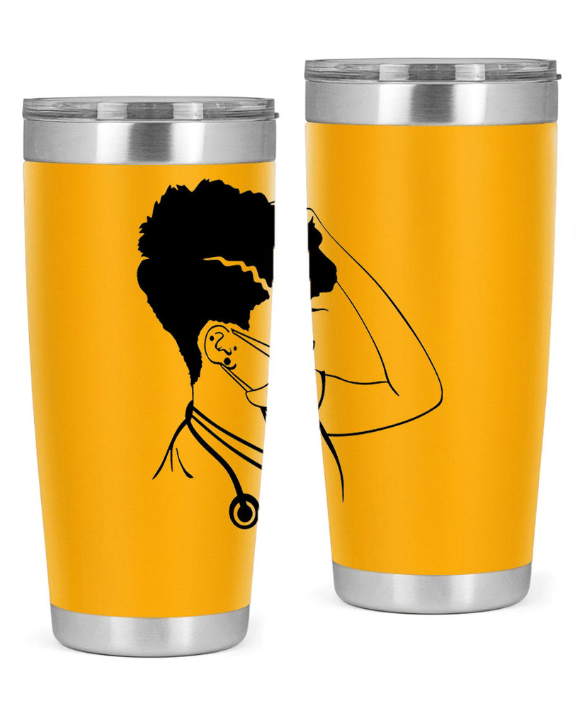 black nurse 3#- women-girls- Tumbler