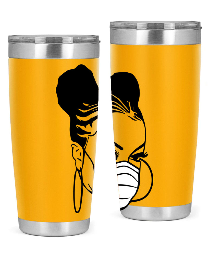 black nurse 6#- women-girls- Tumbler