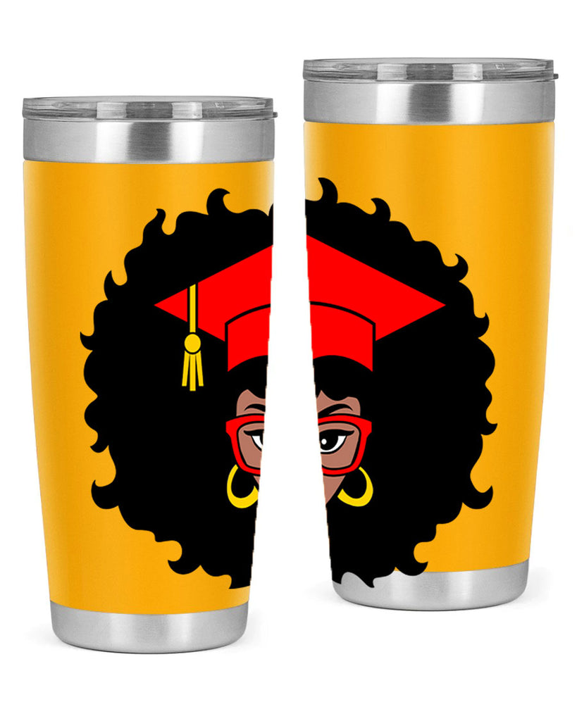 graduation black woman 32#- women-girls- Tumbler