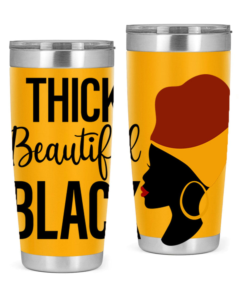 thick beautiful black Style 4#- women-girls- Tumbler