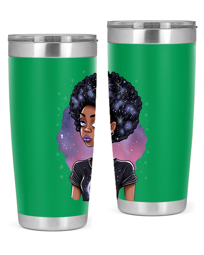 Sparkling Black Girl Design 11#- women-girls- Tumbler