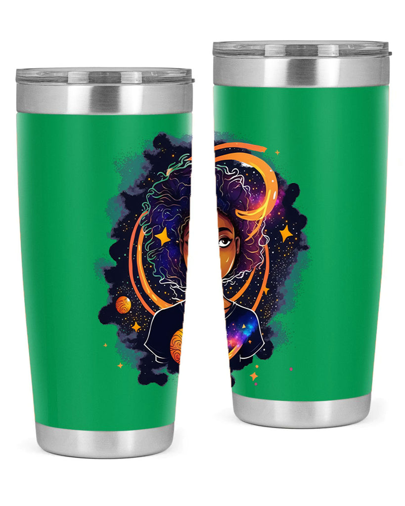 Sparkling Black Girl Design 19#- women-girls- Tumbler