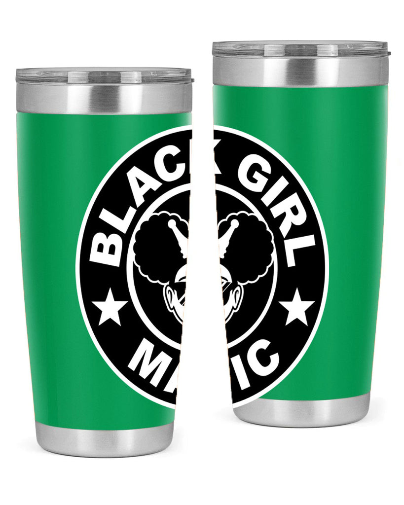 black girl magic coffee 57#- women-girls- Tumbler