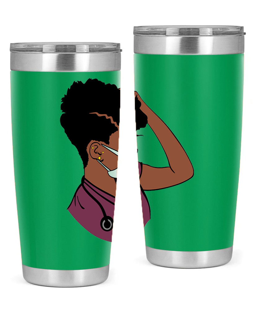 black nurse 1#- women-girls- Tumbler