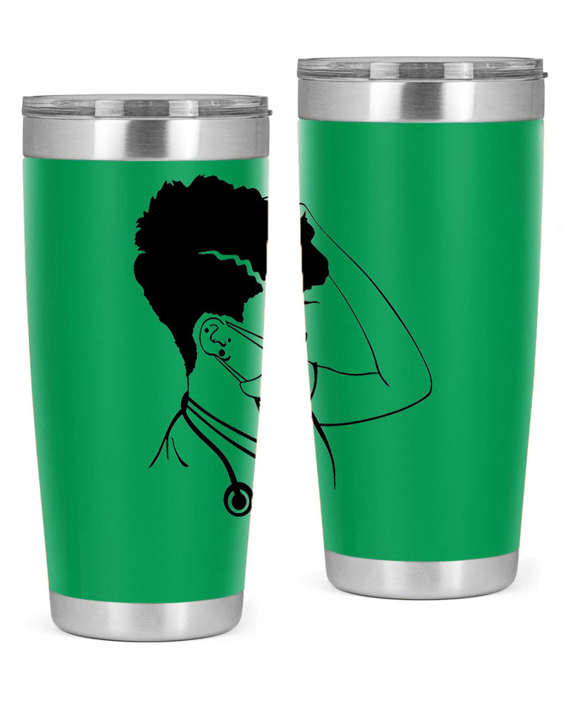 black nurse 3#- women-girls- Tumbler