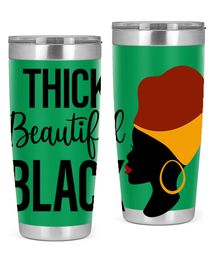 thick beautiful black Style 4#- women-girls- Tumbler