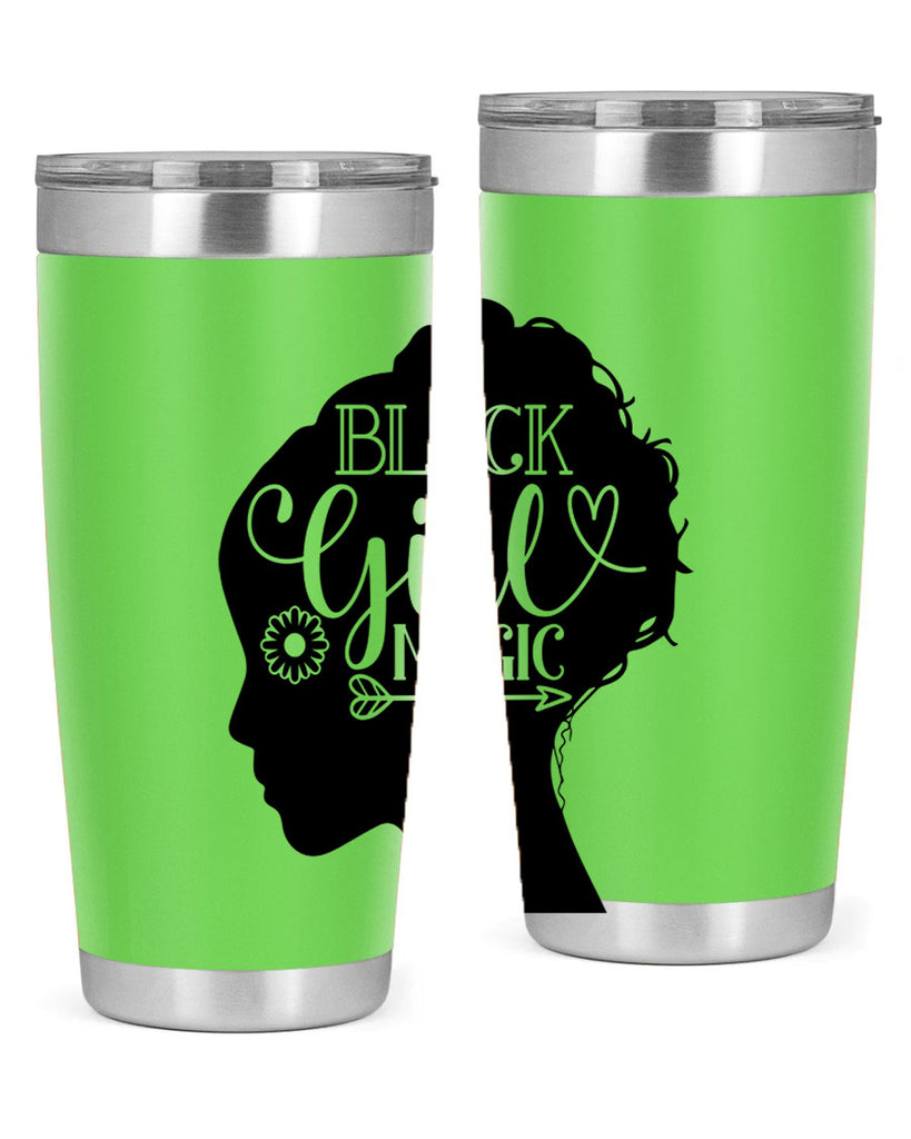 Black girl magic Style 59#- women-girls- Tumbler