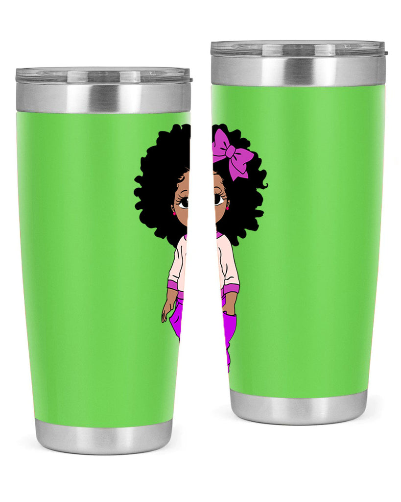 Black girl style 10#- women-girls- Tumbler
