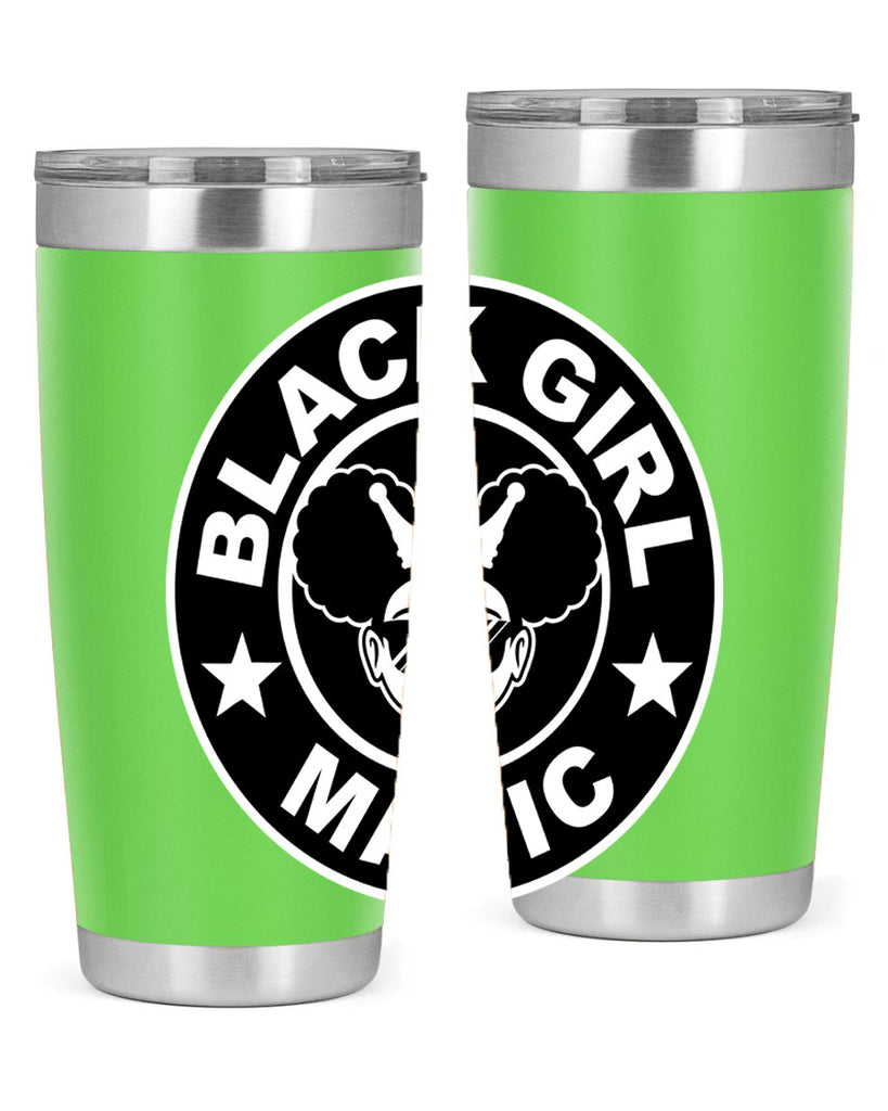 black girl magic coffee 57#- women-girls- Tumbler