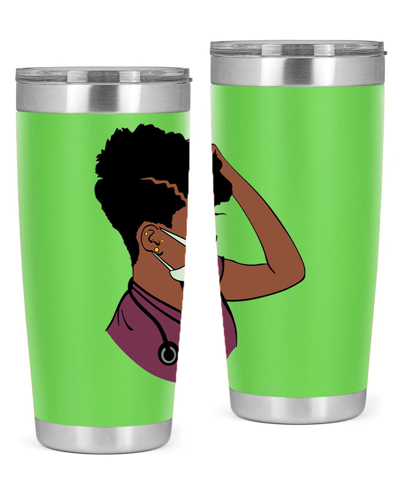 black nurse 1#- women-girls- Tumbler