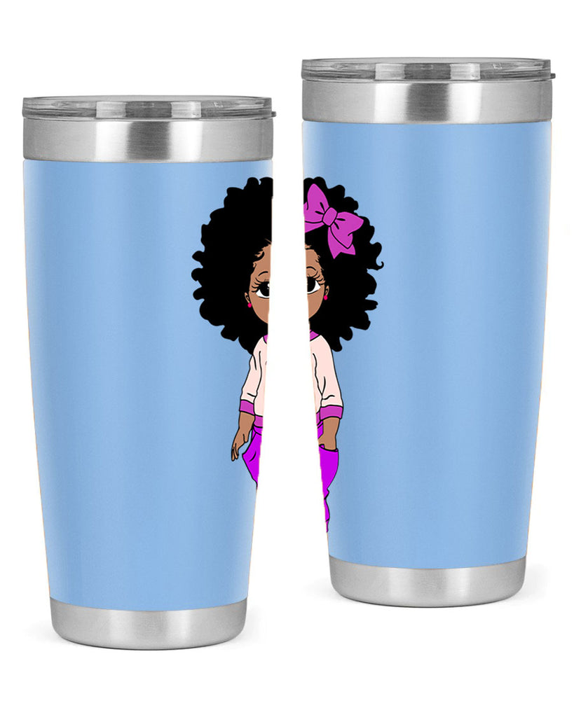 Black girl style 10#- women-girls- Tumbler