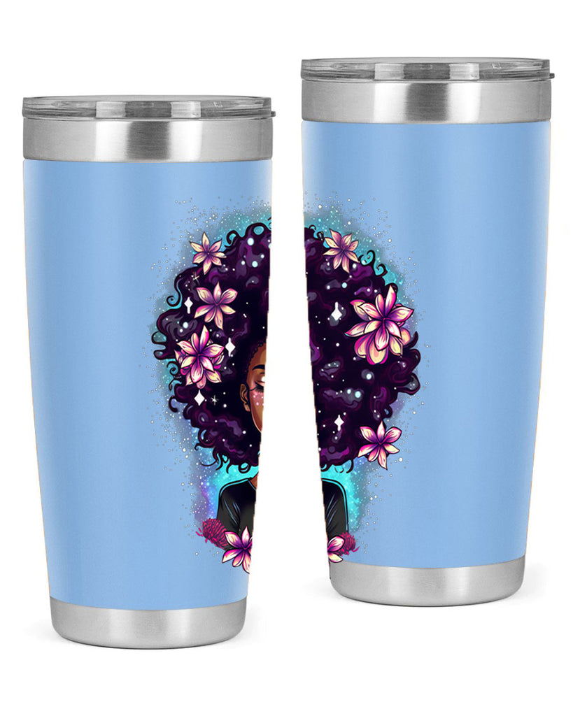 Sparkling Black Girl Design 3#- women-girls- Tumbler