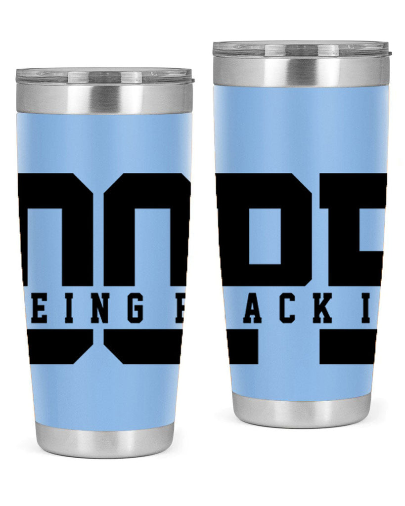 being black is dope 260#- black words phrases- Cotton Tank