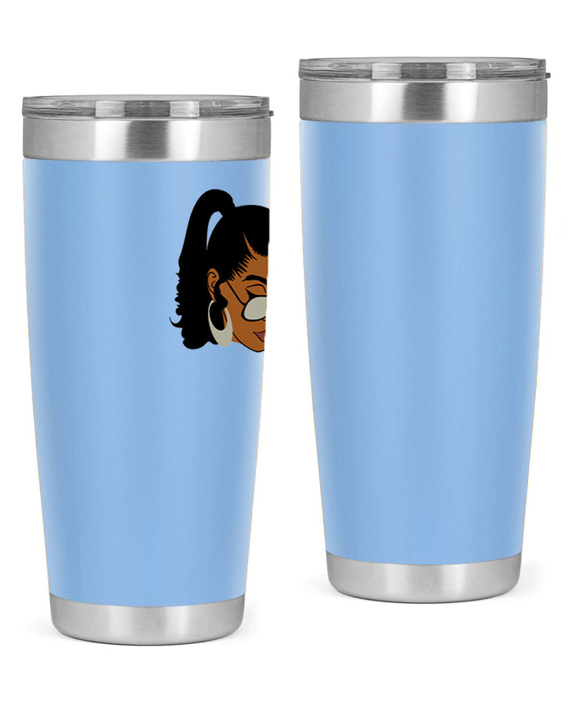 black afro 42#- women-girls- Tumbler