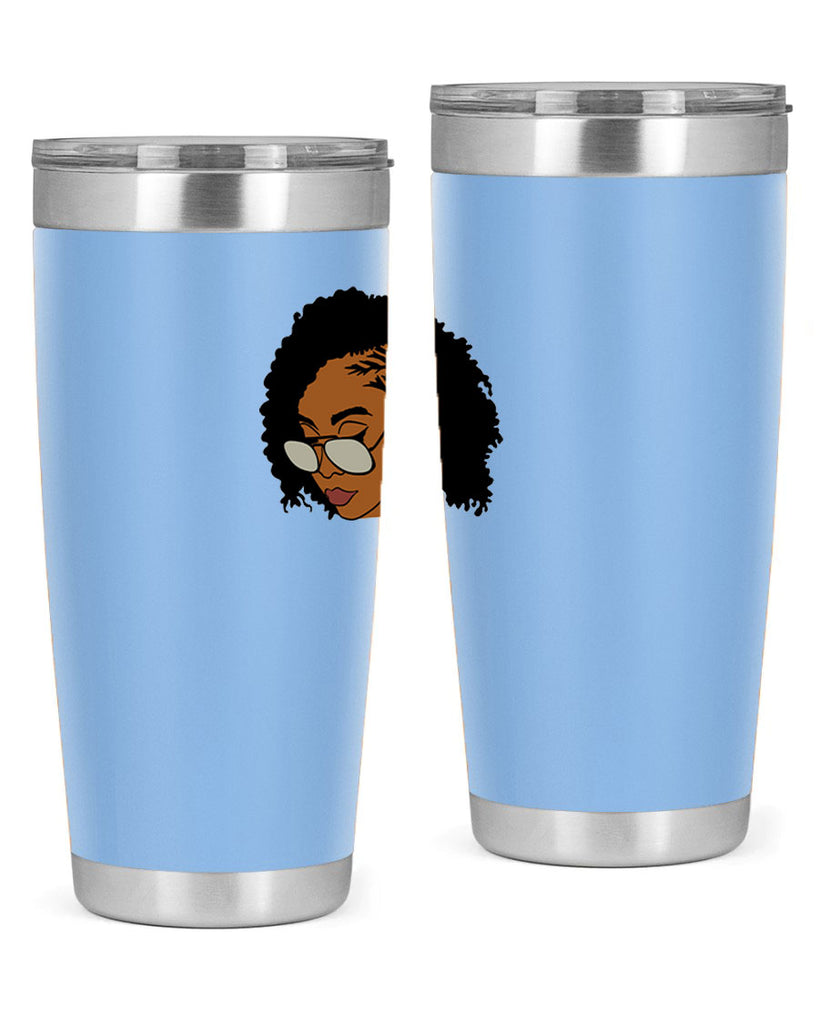 black afro 47#- women-girls- Tumbler