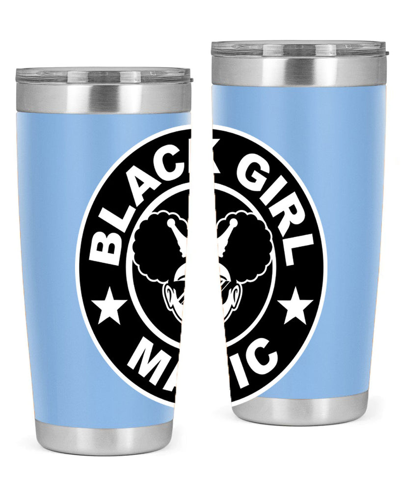black girl magic coffee 57#- women-girls- Tumbler