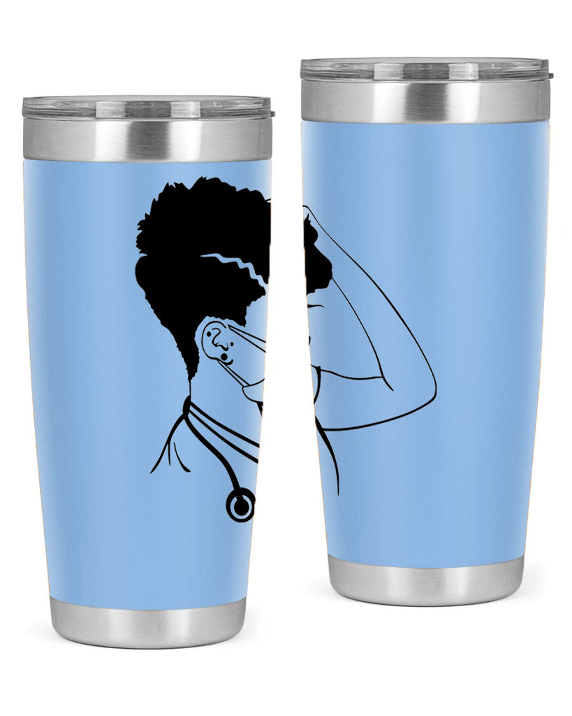 black nurse 3#- women-girls- Tumbler