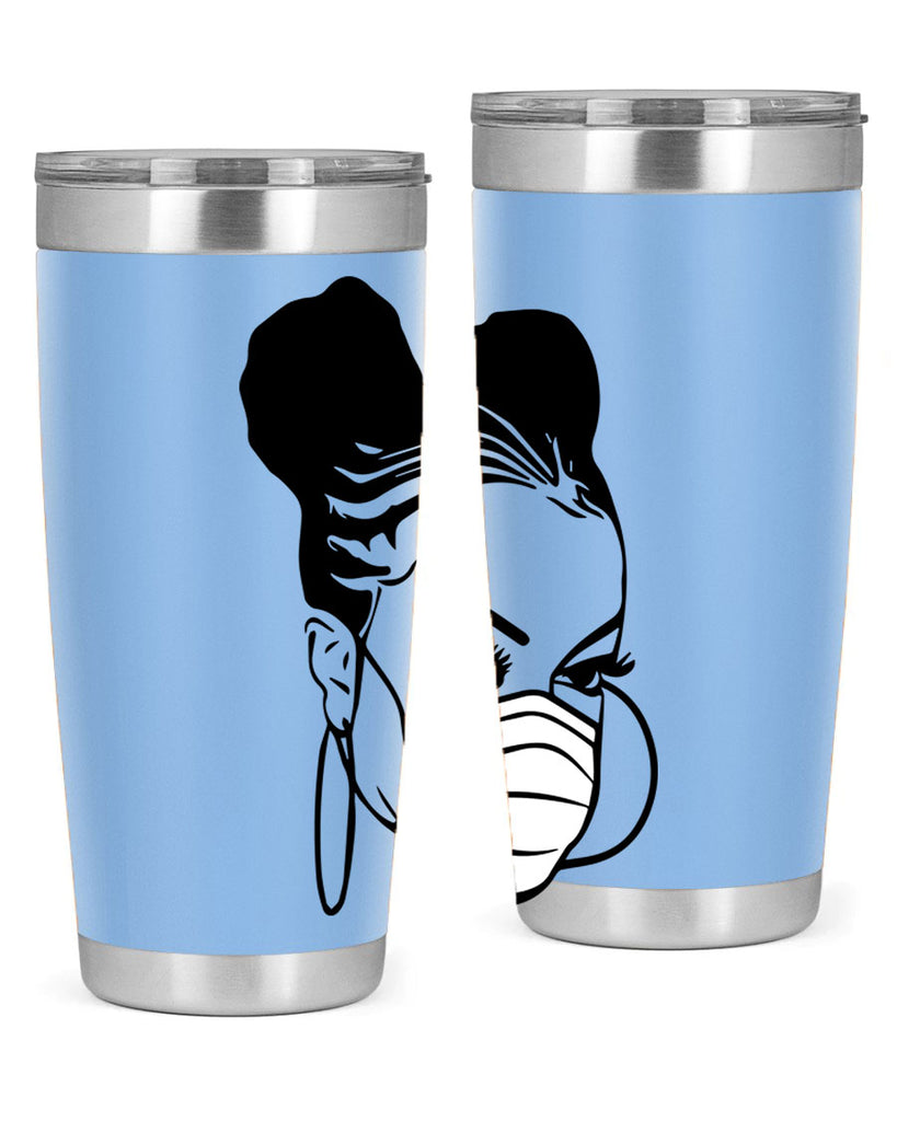black nurse 6#- women-girls- Tumbler