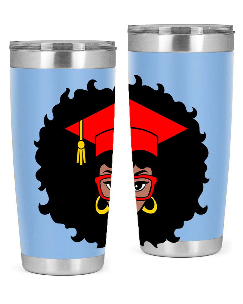 graduation black woman 32#- women-girls- Tumbler