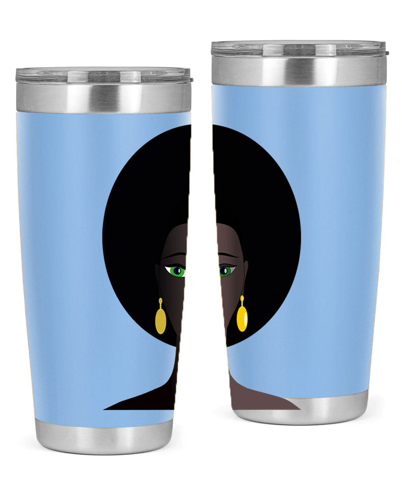 machovka black woman with green eyes 27#- women-girls- Tumbler