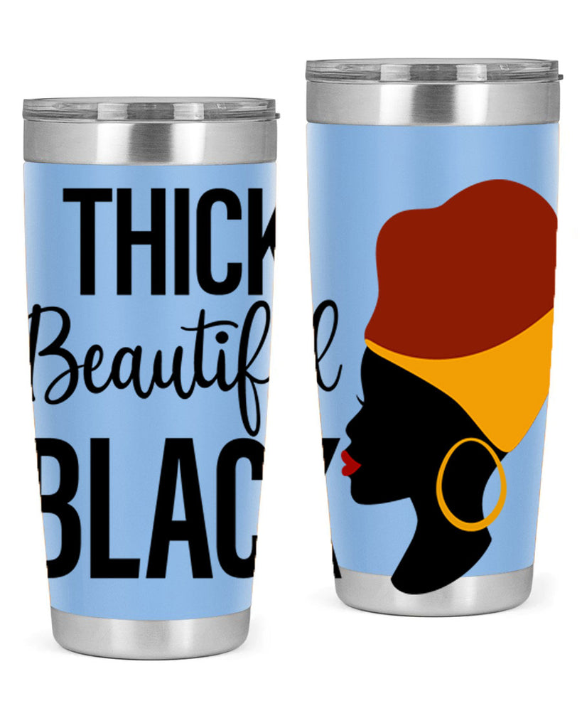 thick beautiful black Style 4#- women-girls- Tumbler