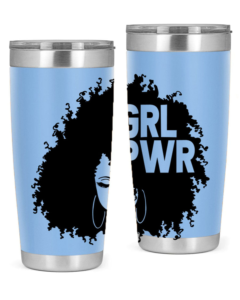 woman face grlpwr 1#- women-girls- Tumbler