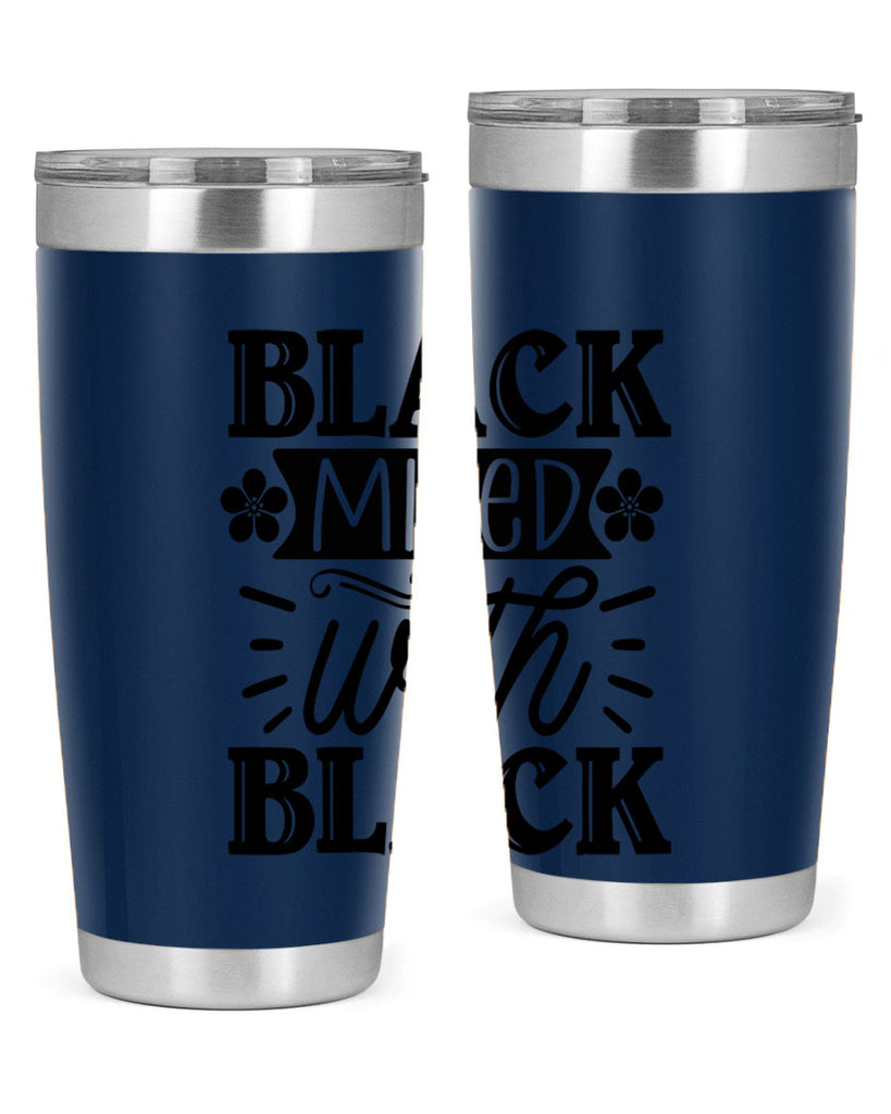 Black mixed with black Style 56#- women-girls- Tumbler