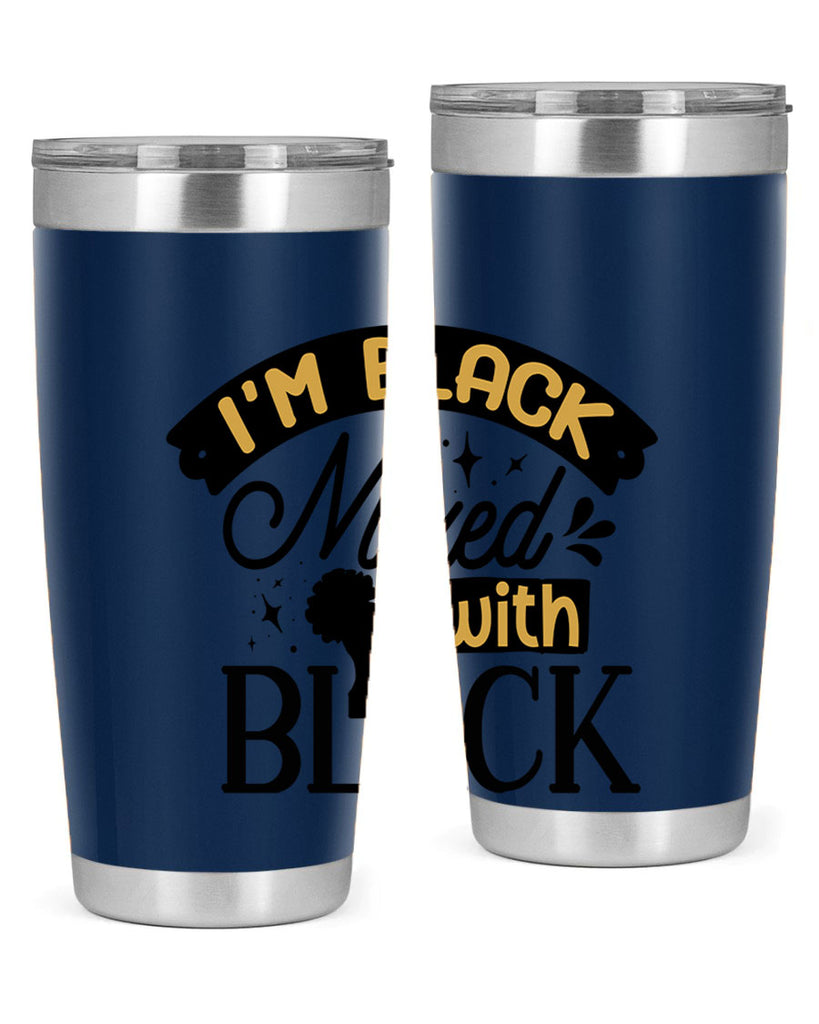 Im black mixed with black Style 30#- women-girls- Tumbler