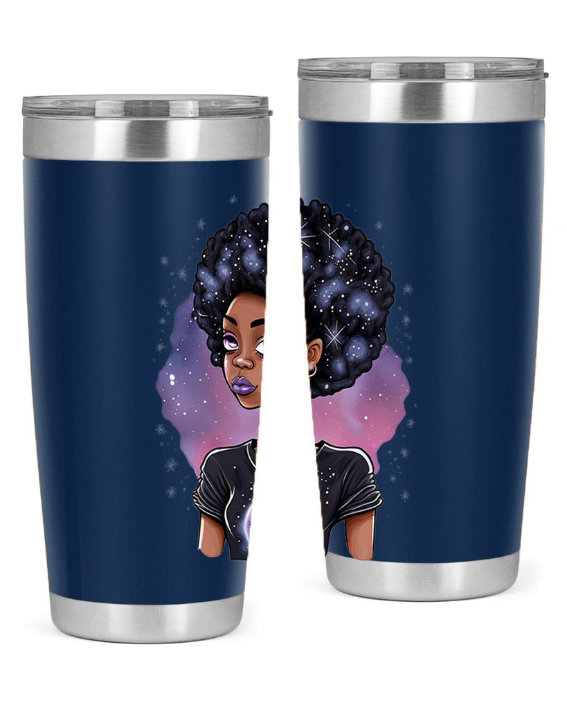Sparkling Black Girl Design 11#- women-girls- Tumbler