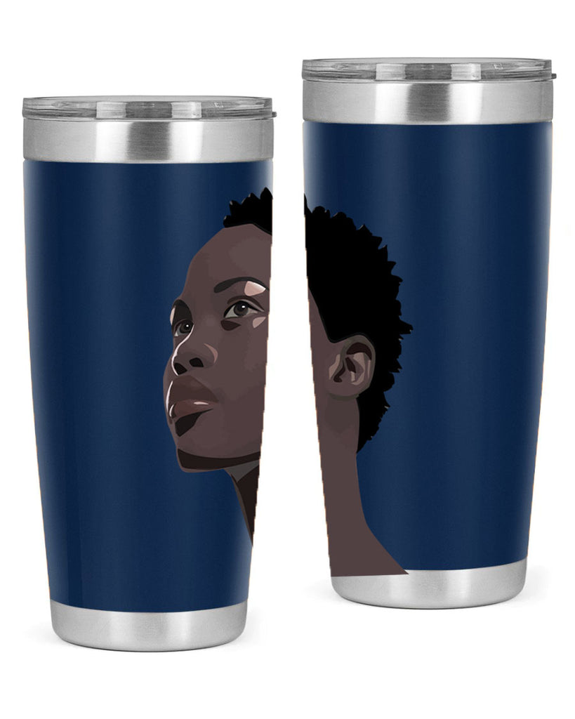 african woman portrait 88#- women-girls- Tumbler