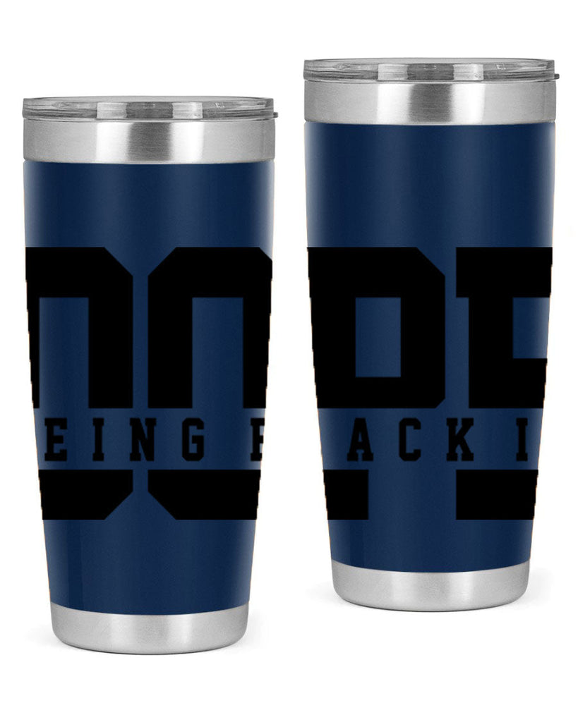 being black is dope 260#- black words phrases- Cotton Tank