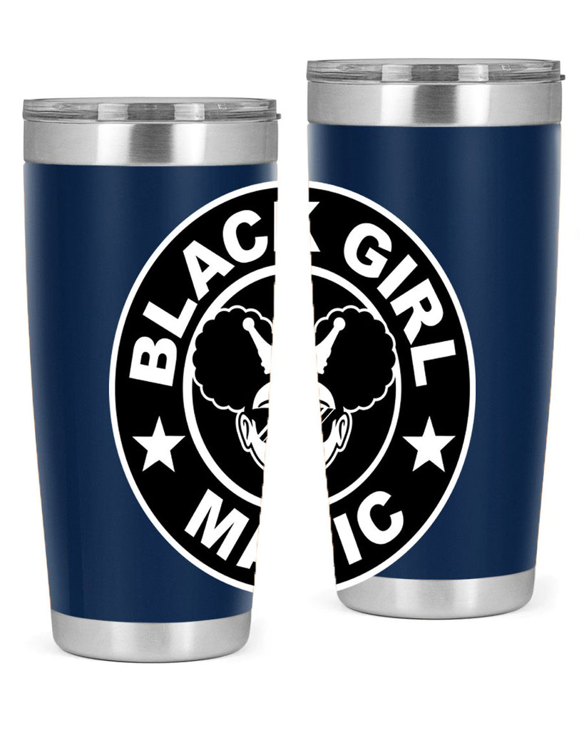 black girl magic coffee 57#- women-girls- Tumbler