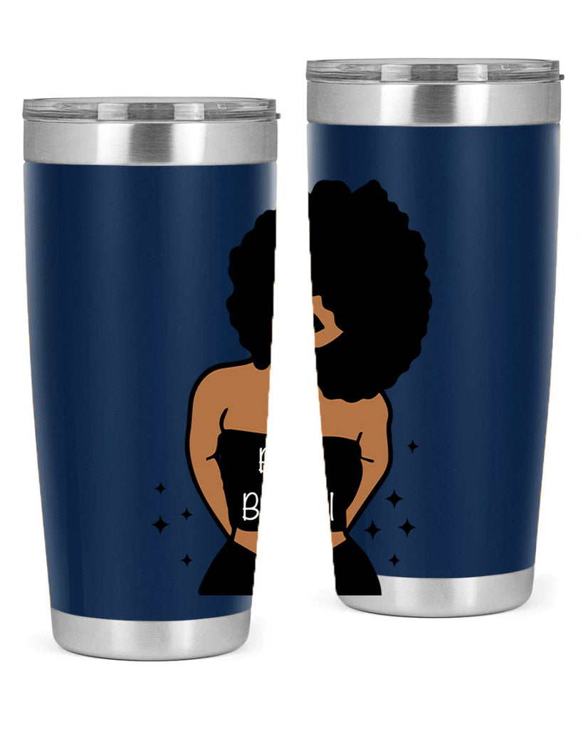 black is beautiful 16#- women-girls- Tumbler