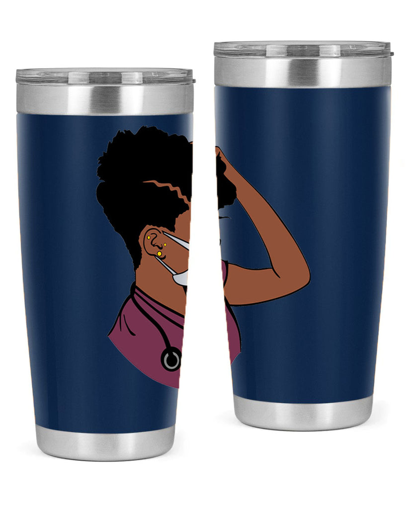 black nurse 1#- women-girls- Tumbler