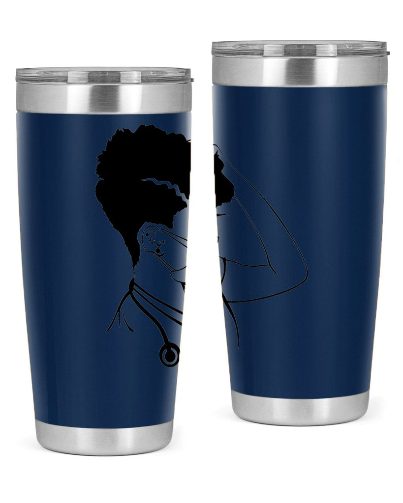 black nurse 3#- women-girls- Tumbler