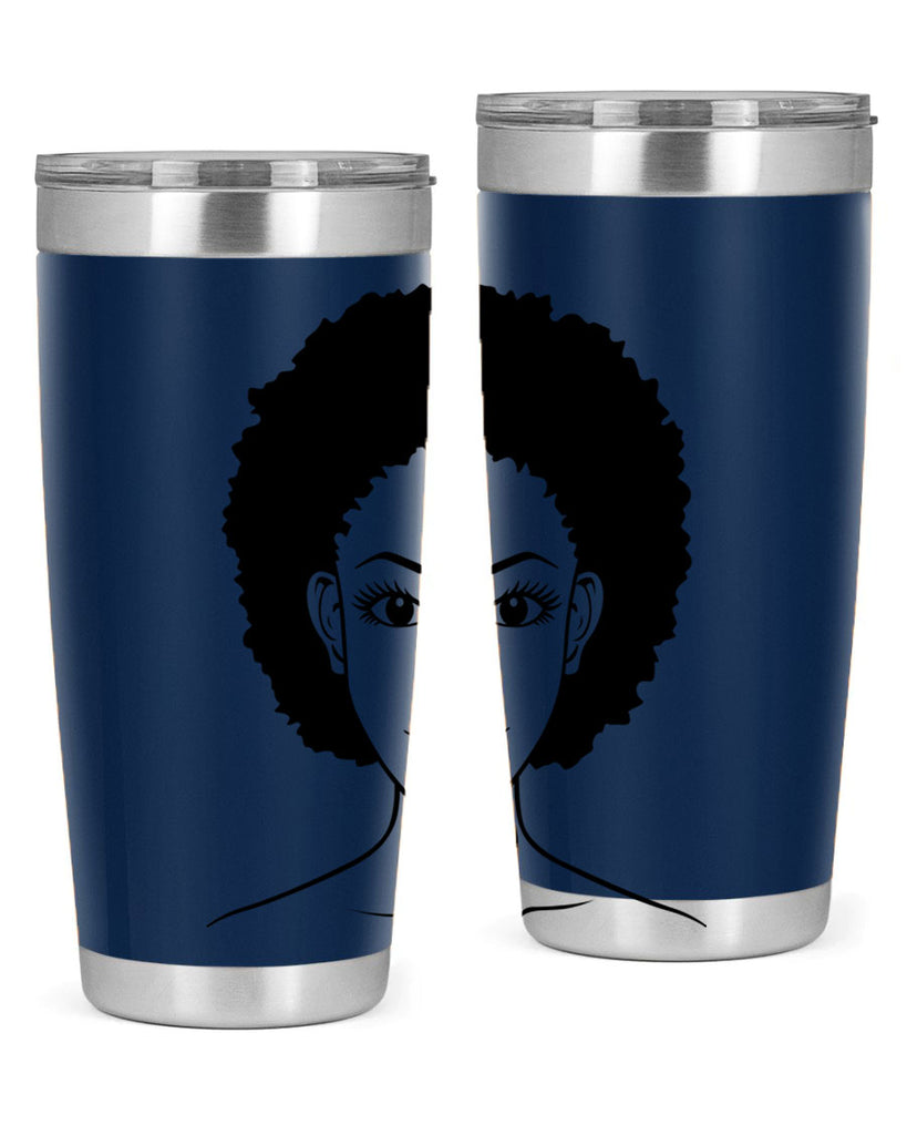 black women - queen 64#- women-girls- Tumbler