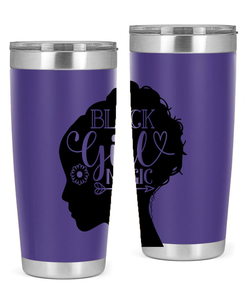 Black girl magic Style 59#- women-girls- Tumbler