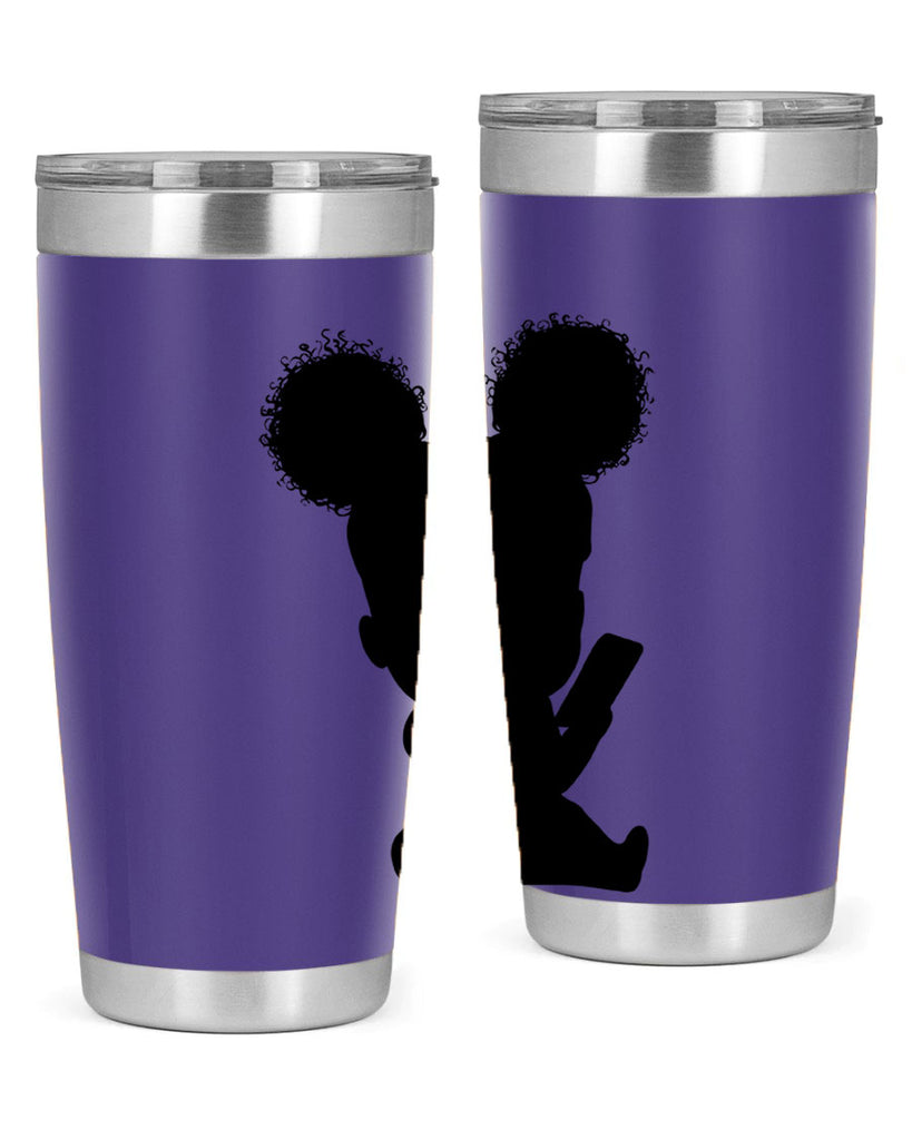 Black girl style 5#- women-girls- Tumbler
