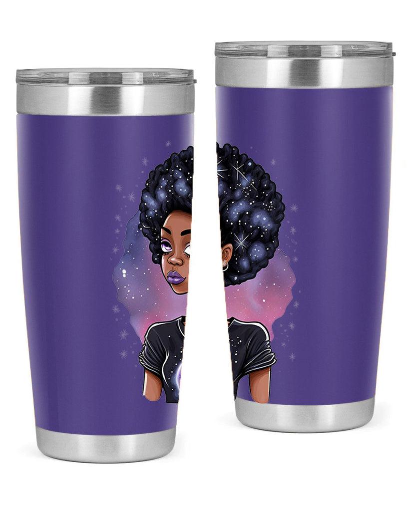 Sparkling Black Girl Design 11#- women-girls- Tumbler