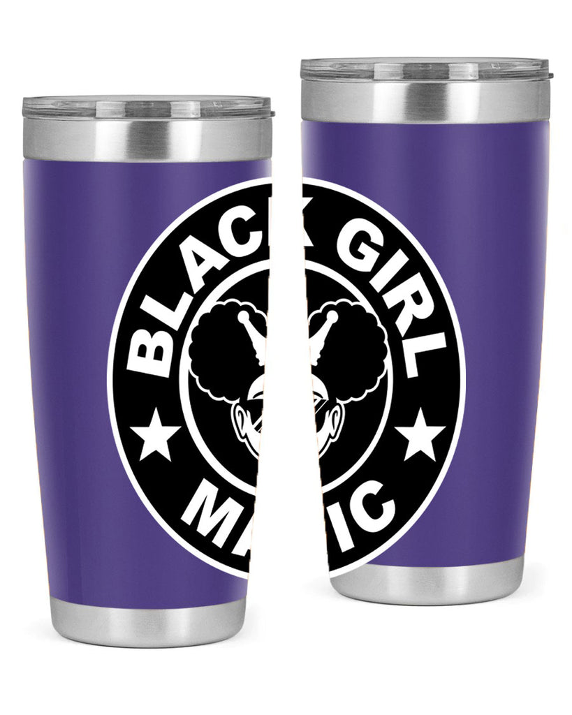 black girl magic coffee 57#- women-girls- Tumbler