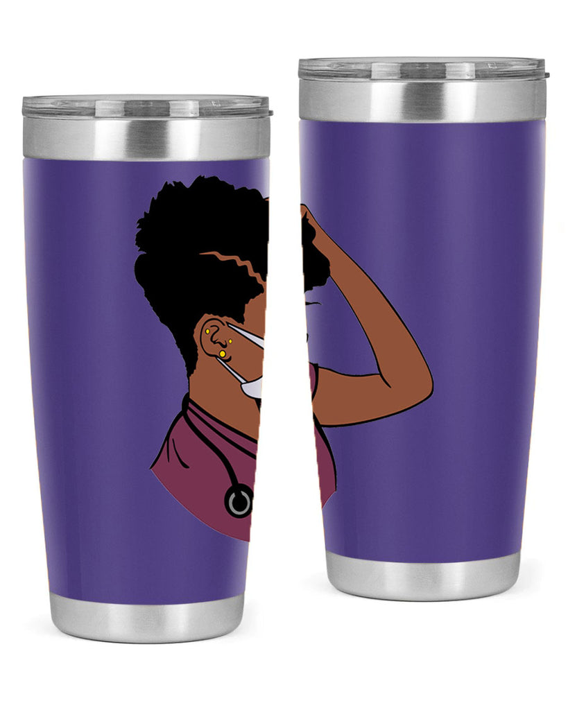 black nurse 1#- women-girls- Tumbler