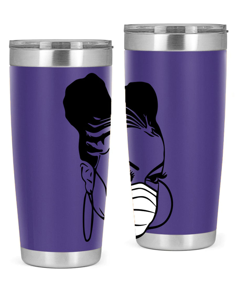 black nurse 6#- women-girls- Tumbler