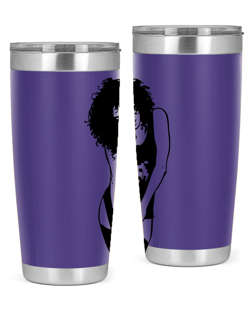 black women - queen 61#- women-girls- Tumbler