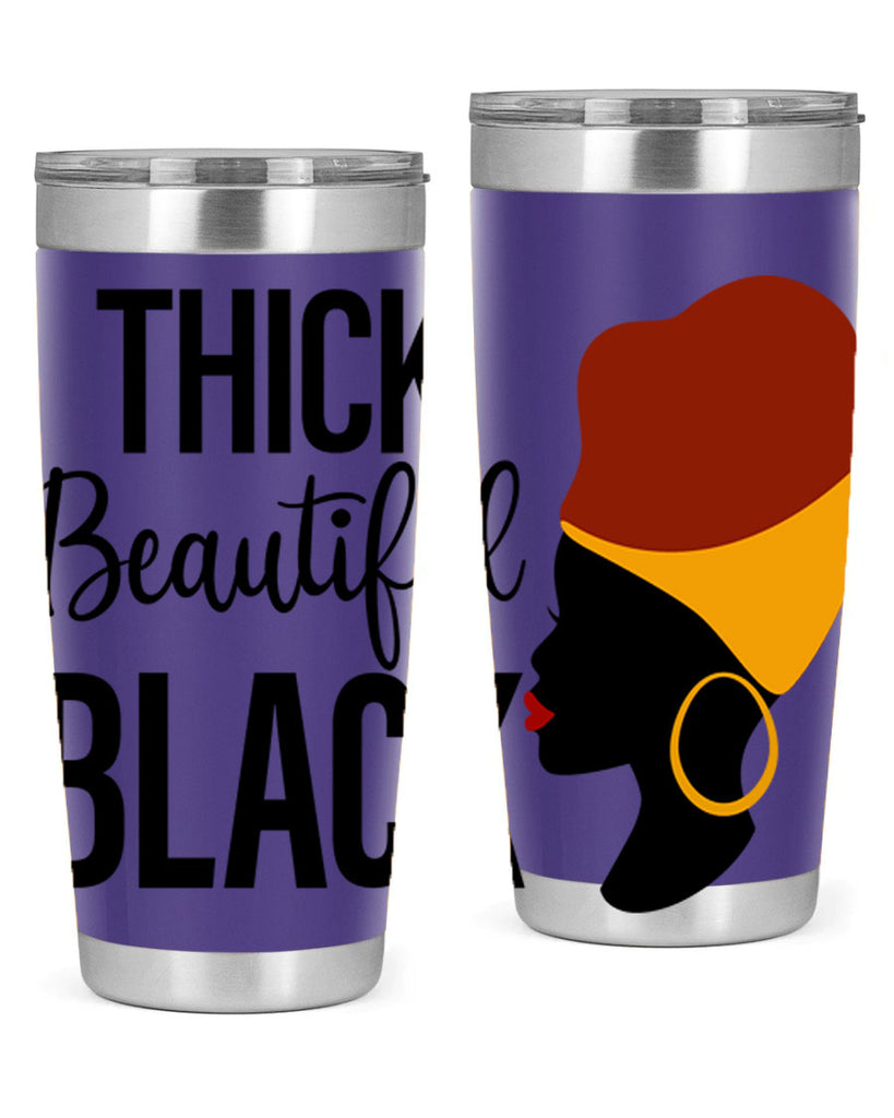 thick beautiful black Style 4#- women-girls- Tumbler